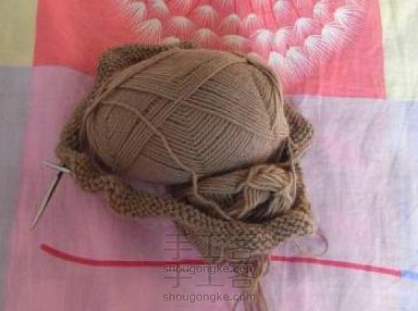 教你怎么织帽子 韩版流行针织帽子棒针编织图解