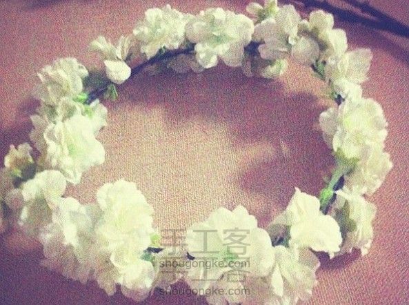森女花环的制作方法教程