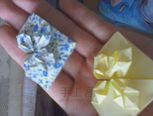 手工折纸碎花心