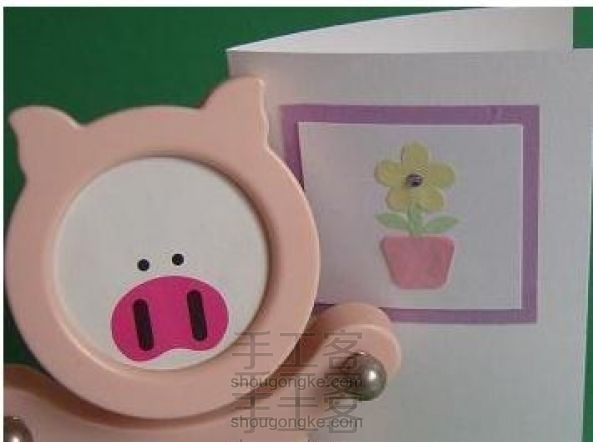 手工制作生日贺卡 小清新风格简单生日贺卡制作图解