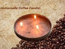 手工咖啡味蜡烛教程