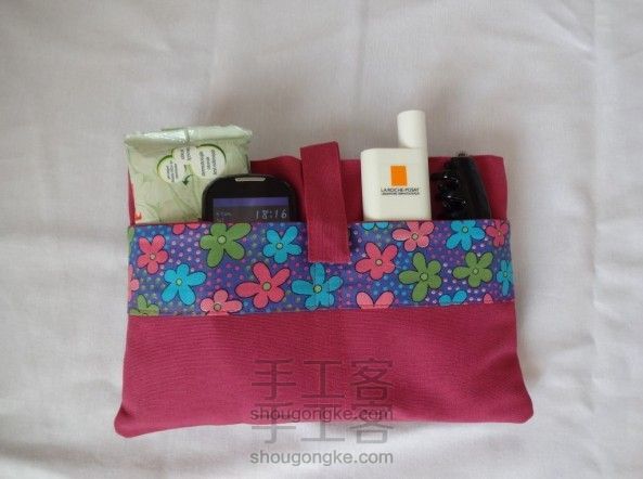 布艺收纳小包手工diy教程
