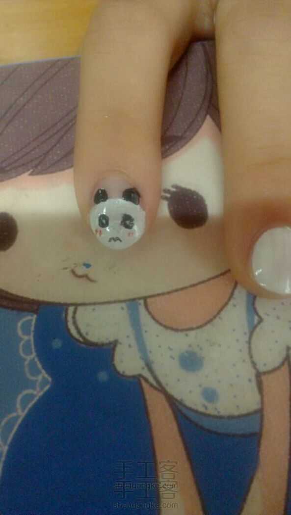 小熊猫指甲