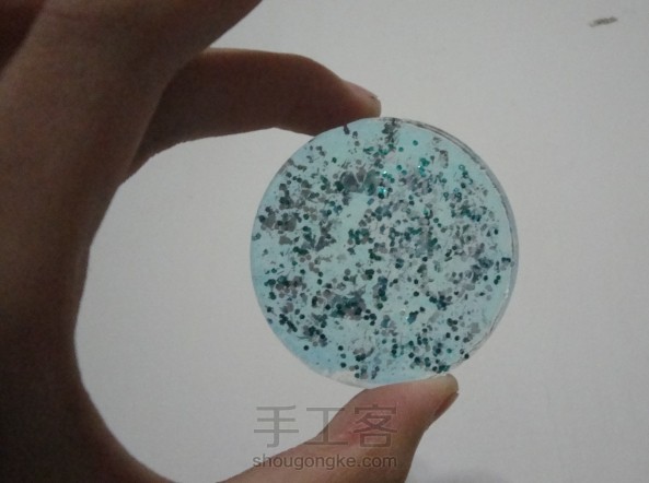 DIY放大镜片饰品