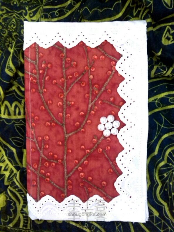 原创布艺钱夹。