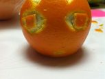 雕刻橙子
