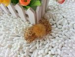 DIY俏皮可爱豹纹兔毛发夹~