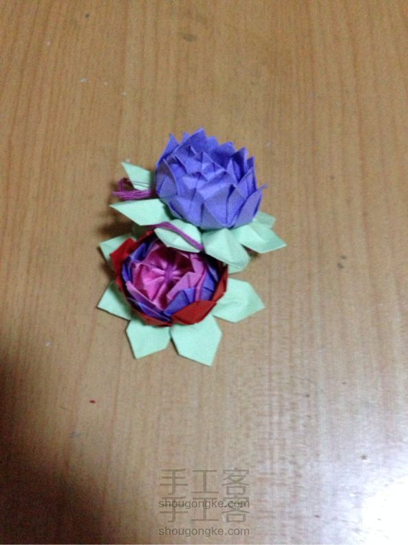 莲花折纸