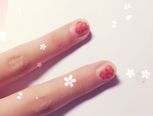 指甲小花