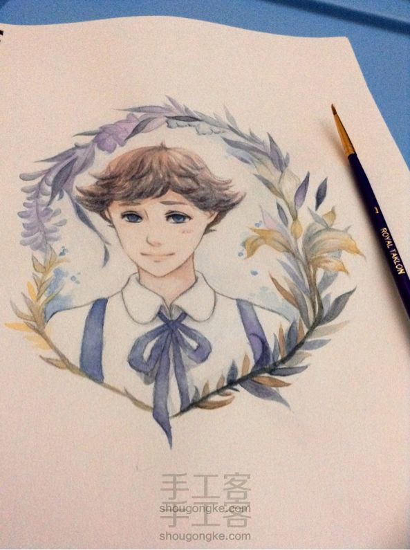 【手绘骚年】少年,玩心吗^_^