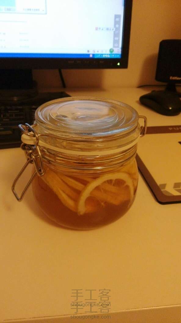 清新下午茶——蜂蜜渍柠檬