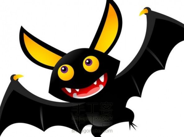 一款立体蝙蝠折纸教程图解