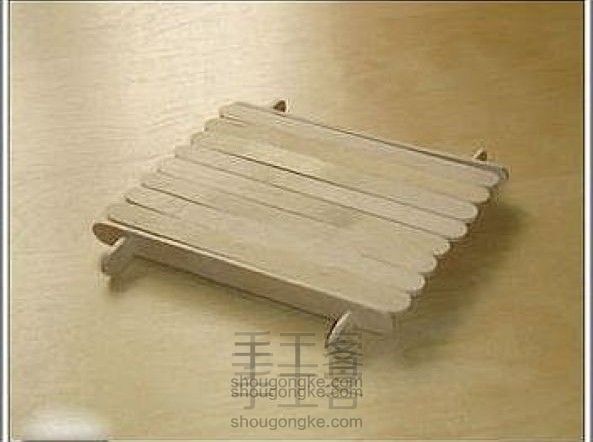 冰棍棒制作小杯垫