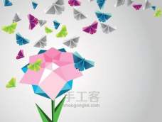 很实用的蝴蝶折纸教程，步骤很详细，一步一步学习你一定可以折出来哦！