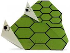 小乌龟相信喜欢DIY折纸的朋友们都折过吧，折纸小乌龟有很多种，我在这里给大家一个体形可爱的小乌龟的折纸图解教程。