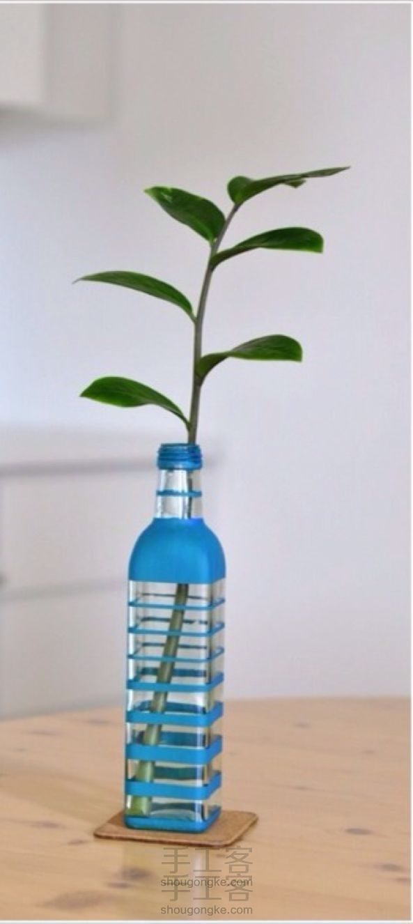瓶子也可以做花瓶