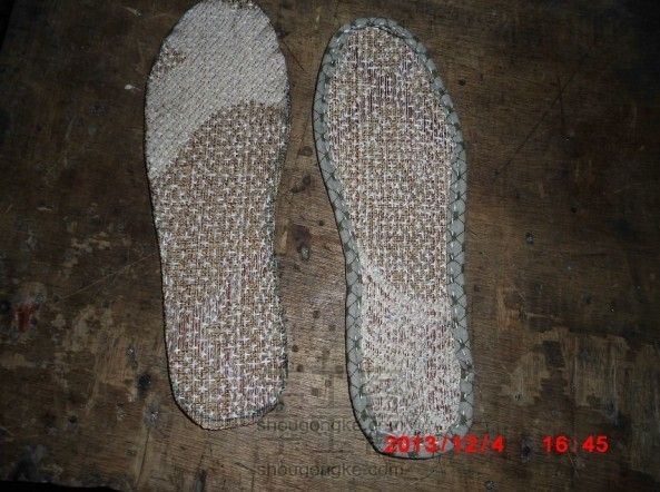 用布简单做鞋垫