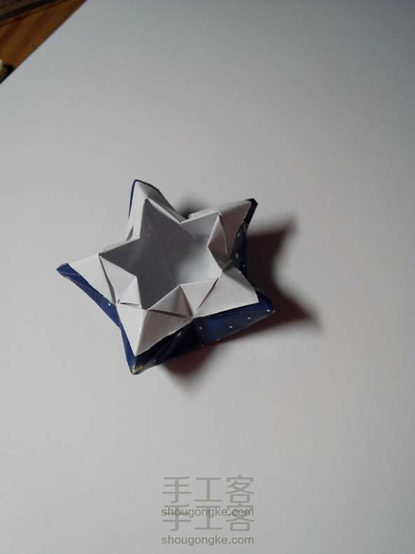 星星盒子手工折纸教程
