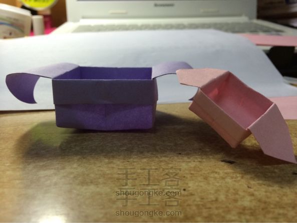 折纸小篮子,我们采蘑菇去吧~