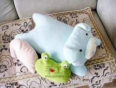 布艺DIY-小猪枕头的做法