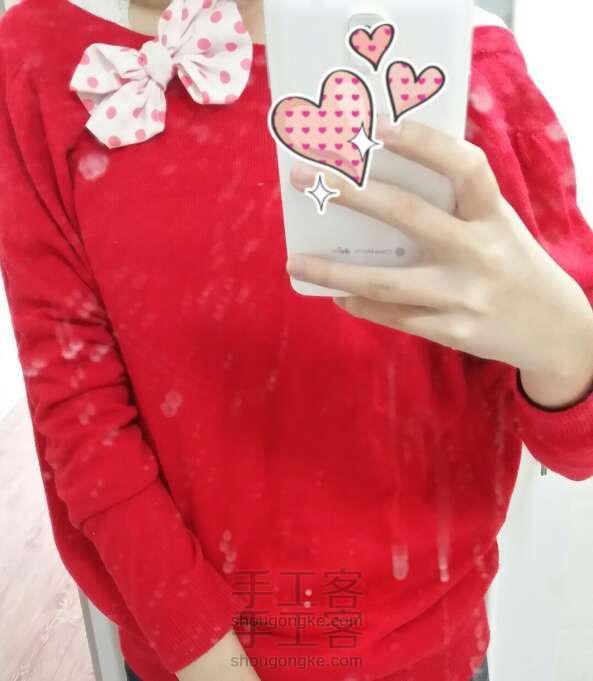 半身保暖红围裙