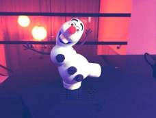 冰雪奇缘 雪宝 手工粘土制作 冰雪奇缘 雪宝 手工粘土制作