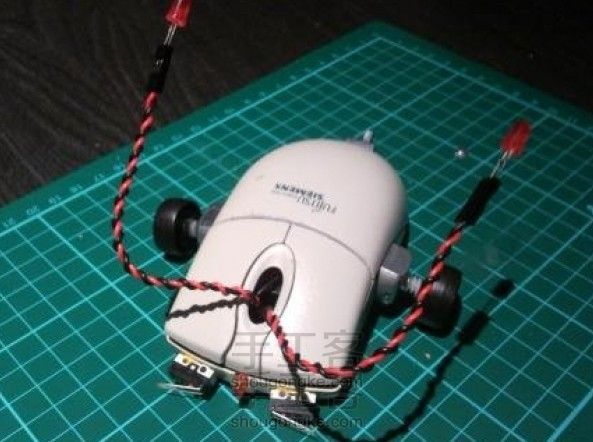 鼠标垫改造的机器人