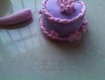 梦幻的紫色蛋糕