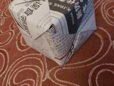 亲手制作小盒子~超简单折纸盒子!