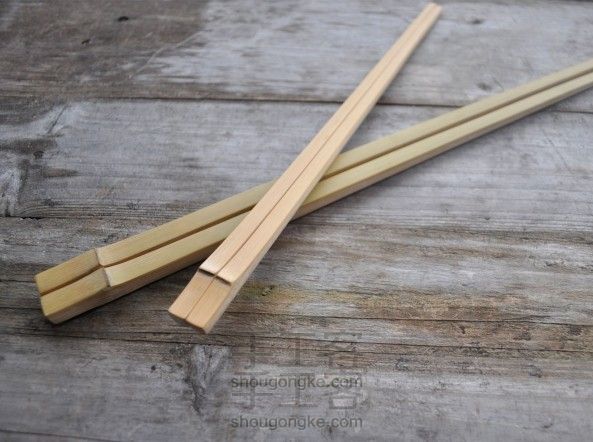 竹筷子，捞面筷，火锅筷竹艺手工制作教程