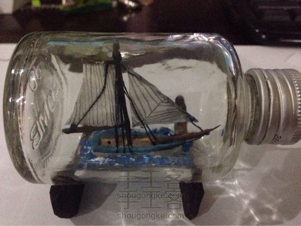 瓶中船!— 微缩景观手工制作