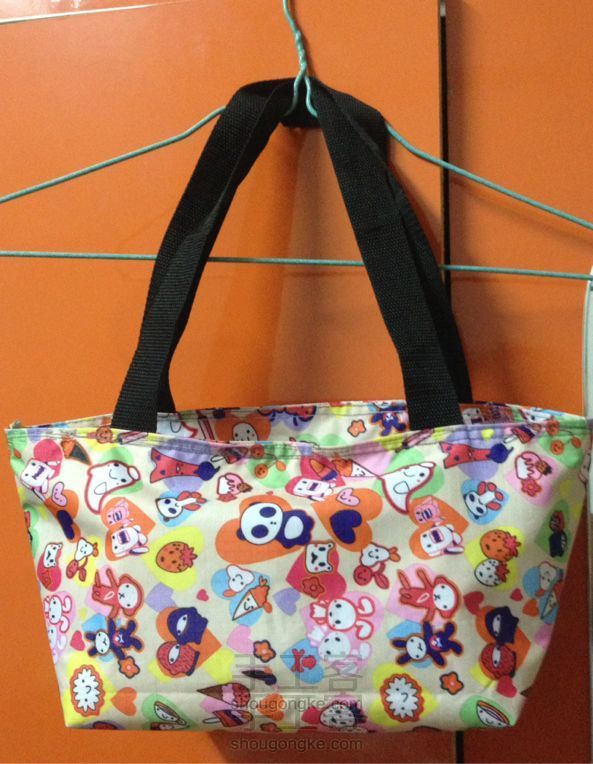 可爱便当包手工制作教程，附新技能哦