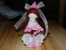 我和闺女一起做的折纸娃娃