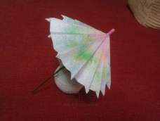 折纸花伞