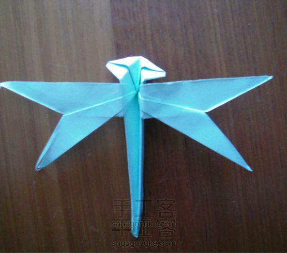折纸蜻蜓手工教程