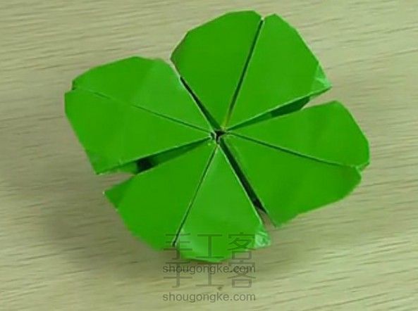 折纸——幸运草 教程