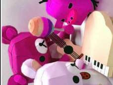 教你用纸粘一轻松熊哦