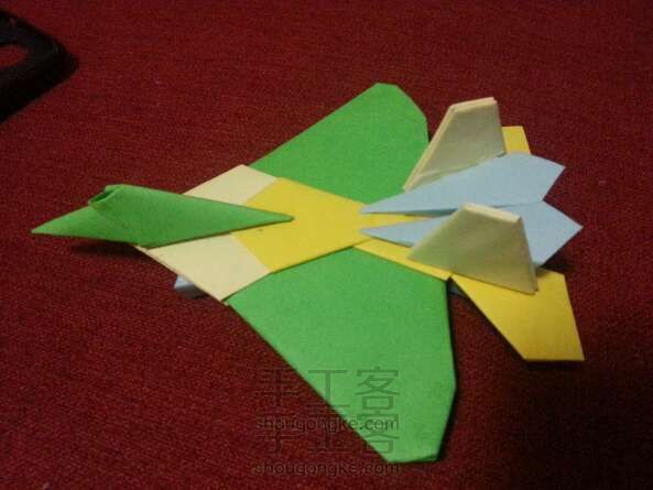 折纸飞机零件教程