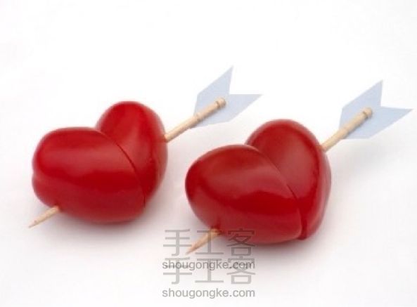 创意水果拼盘DIY 一箭穿心