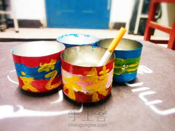 DIY烟灰缸教程