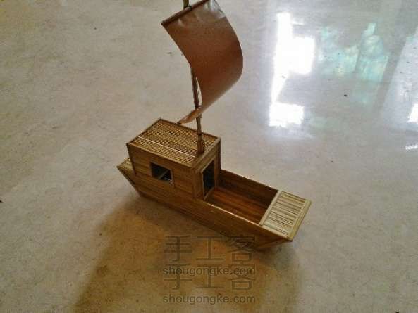 小小的Boat! 竹签不串烧烤还可以DIY小竹船