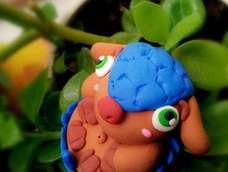 超轻粘土--超萌版2014世界杯吉祥物“福来哥”