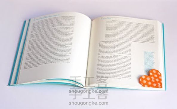 心❤️～型书签折法