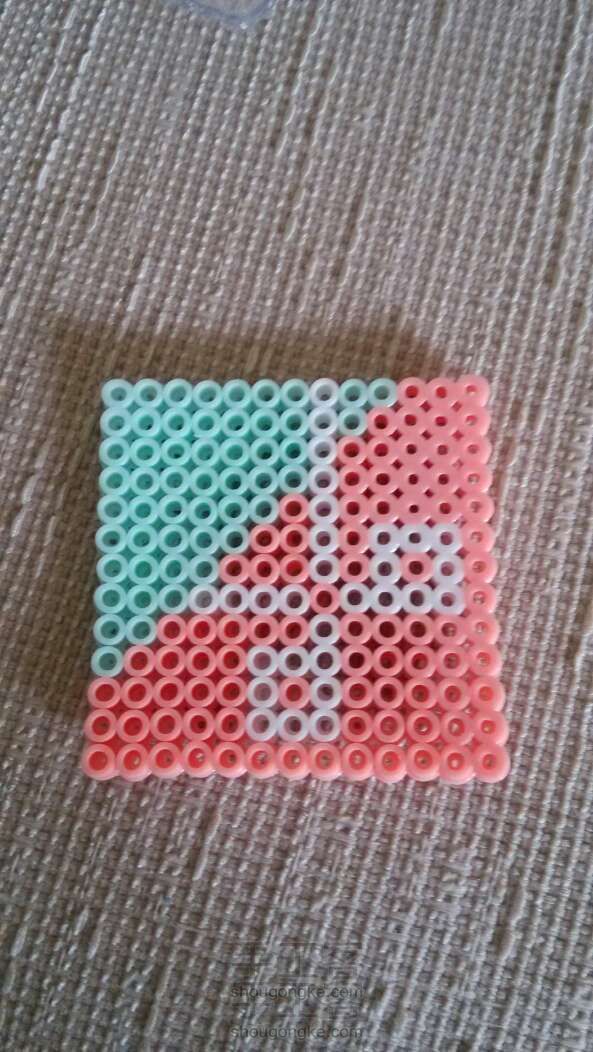 拼拼豆豆制作教程~手工客logo!