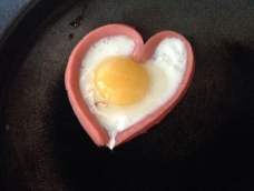 创意早餐—爱心蛋【分享】