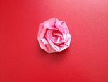 玫瑰花手工折纸