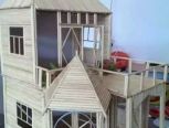 瞧瞧这DIY的竹制小房子 创意手工