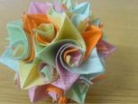 卷卷花球 折纸教程