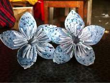 废弃零食盒变礼品盒