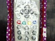 布艺遥控器套手工diy教程